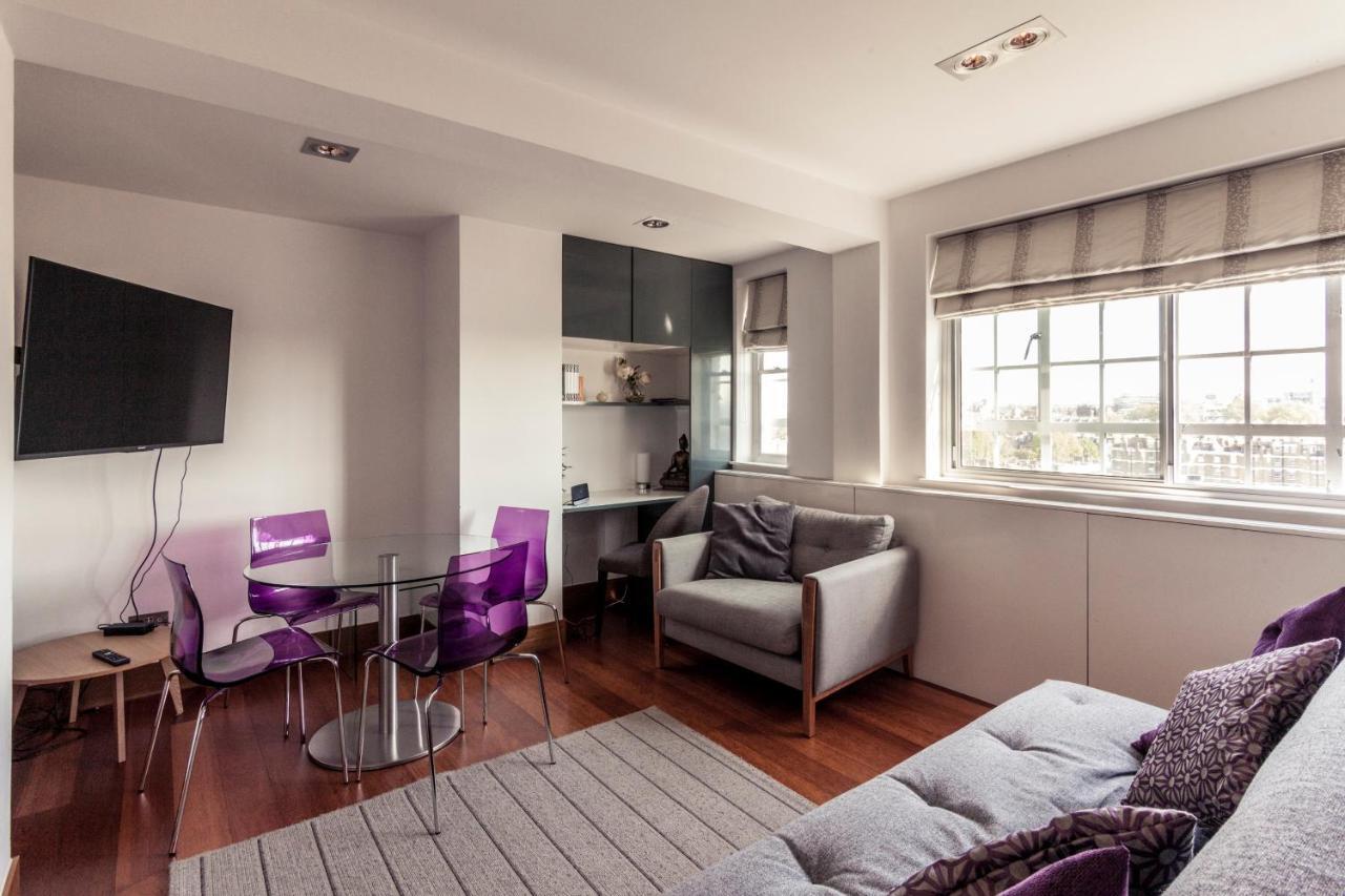 Amanah Properties - Luxury 2 Bed Chelsea Cloisters London Skyline Exterior foto